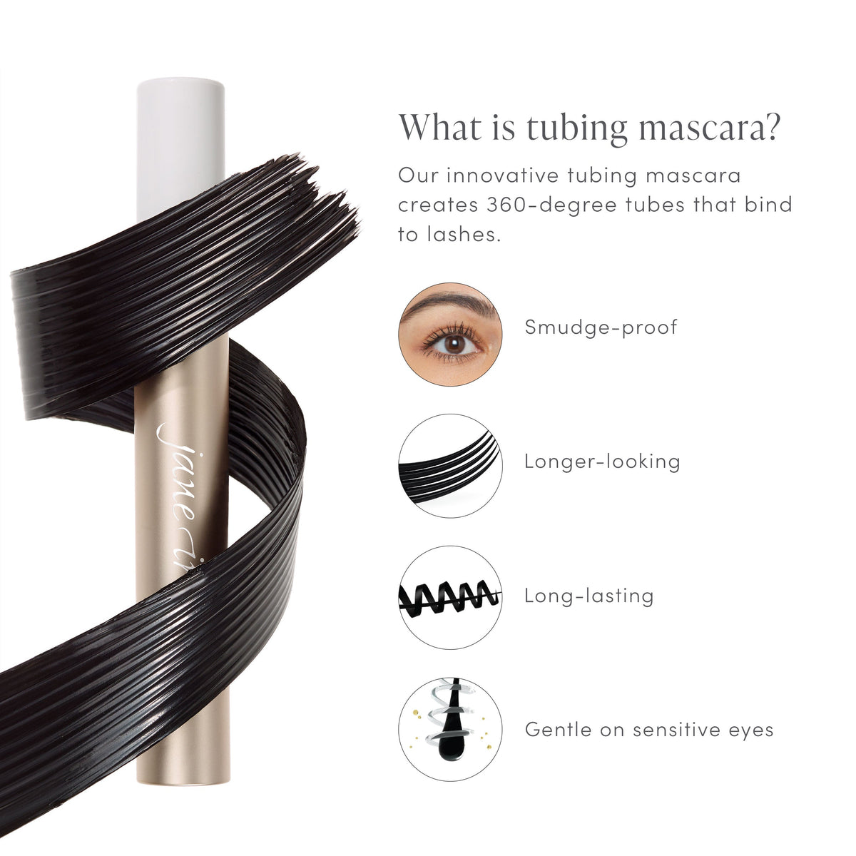 Jane Iredale Lash Fixation Length & Definition Tubing Mascara - Jane Iredale
