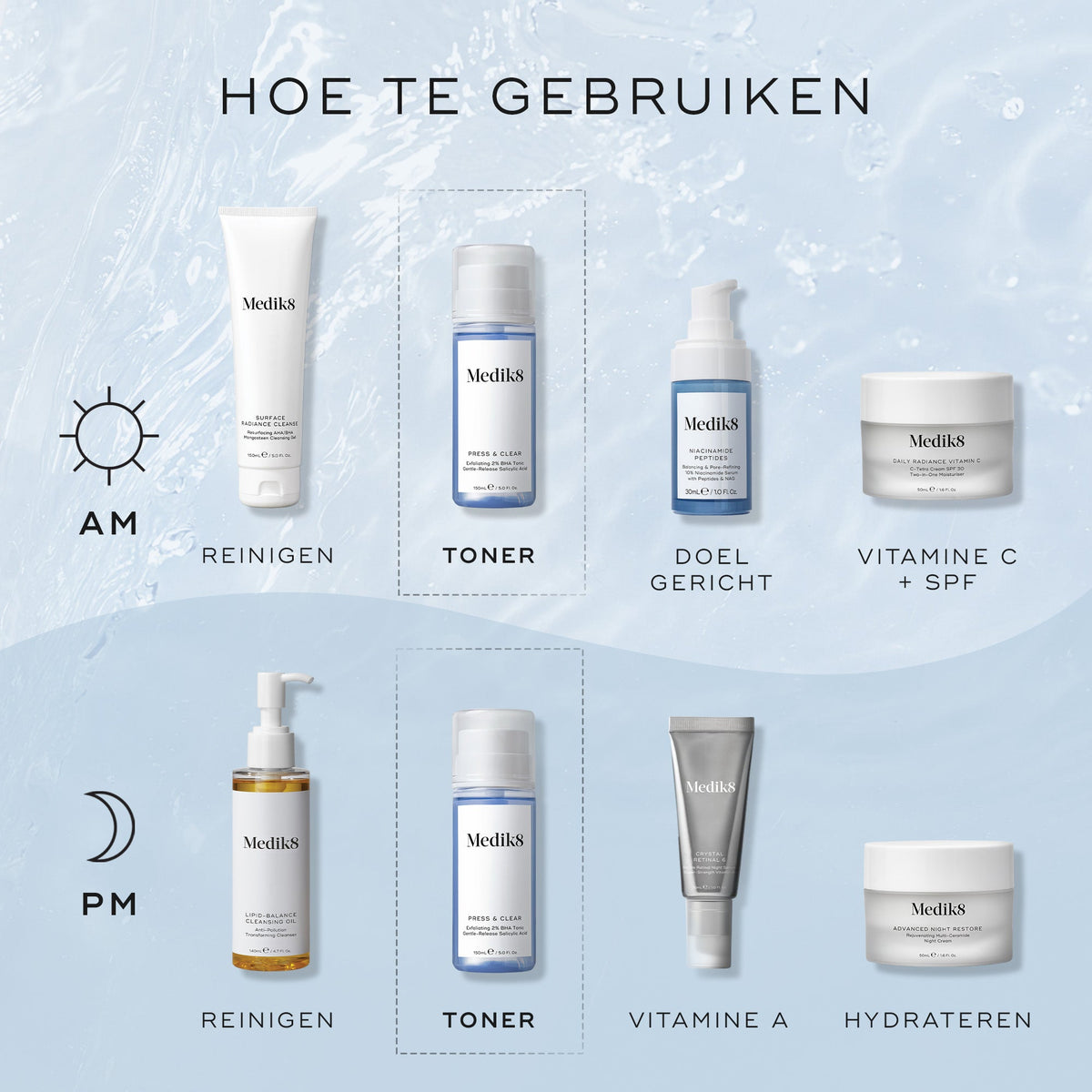 Medik8 Press & Claer toner REFILL
