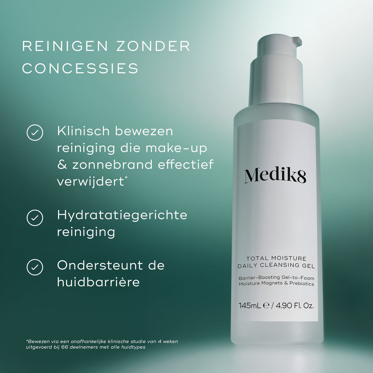 Medik8 Total Moisture Daily Cleansing Gel · 145 ml