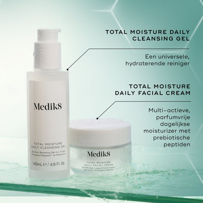 Medik8 Total Moisture Daily Cleansing Gel · 145 ml