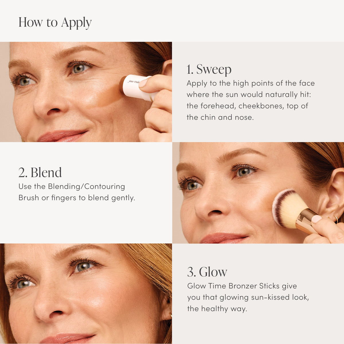 Jane Iredale Glow Time Bronzer Stick - Jane Iredale