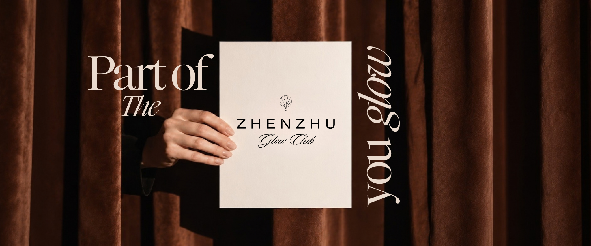 Part of the ZHENZHU Glow Club — your glow